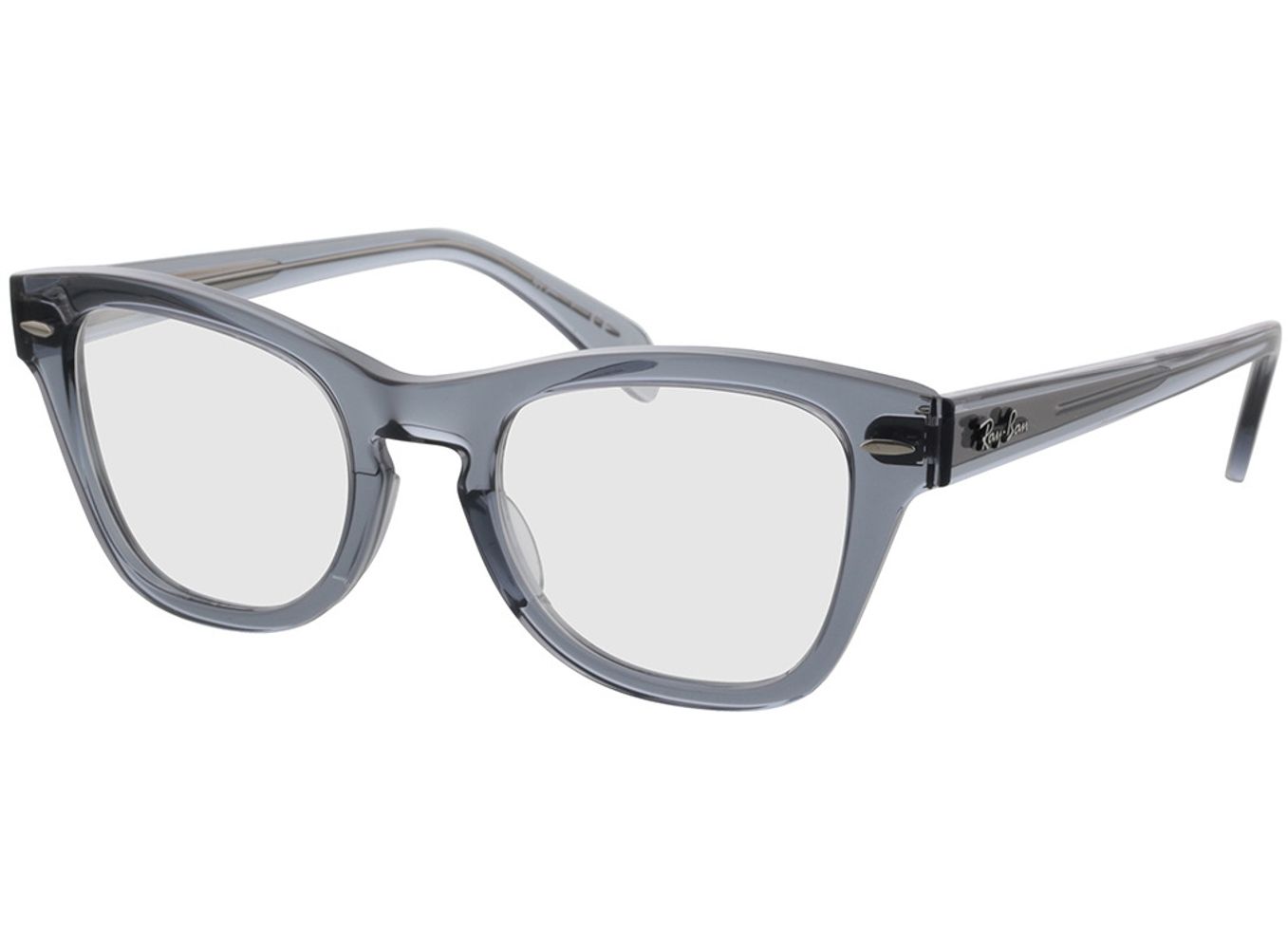 Ray-Ban RX0707V 8199 50-21 Brillengestell inkl. Gläser, Damen/Herren, Vollrand, Cateye von Ray-Ban