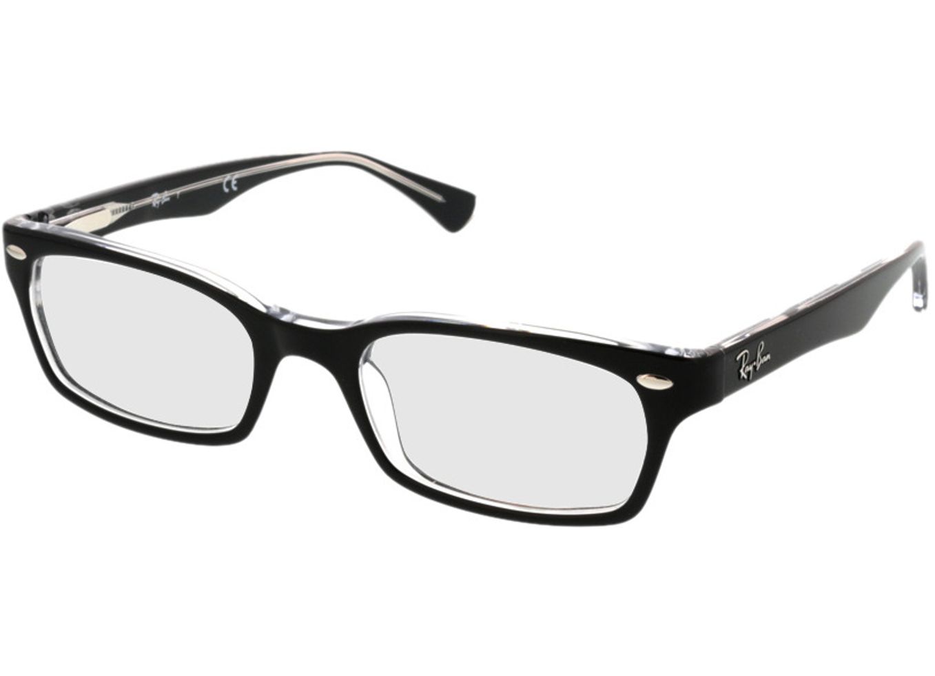 Ray-Ban RX5150 2034 50-19 Brillengestell inkl. Gläser, Damen, Vollrand, Rechteckig von Ray-Ban