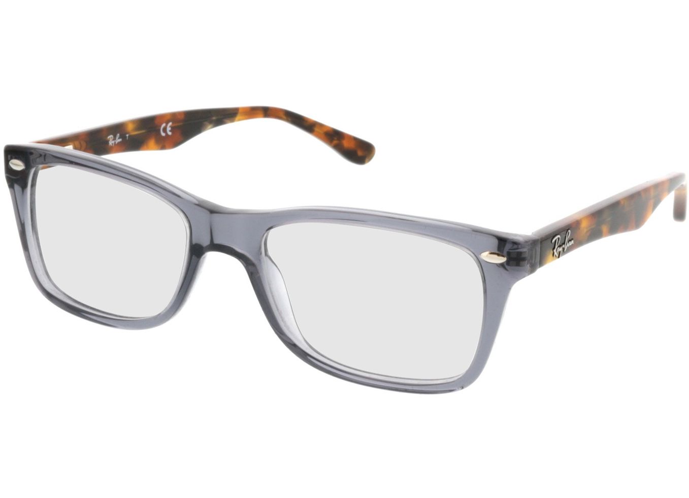 Ray-Ban RX5228 5629 50-17 Brillengestell inkl. Gläser, Damen, Vollrand, Rechteckig von Ray-Ban