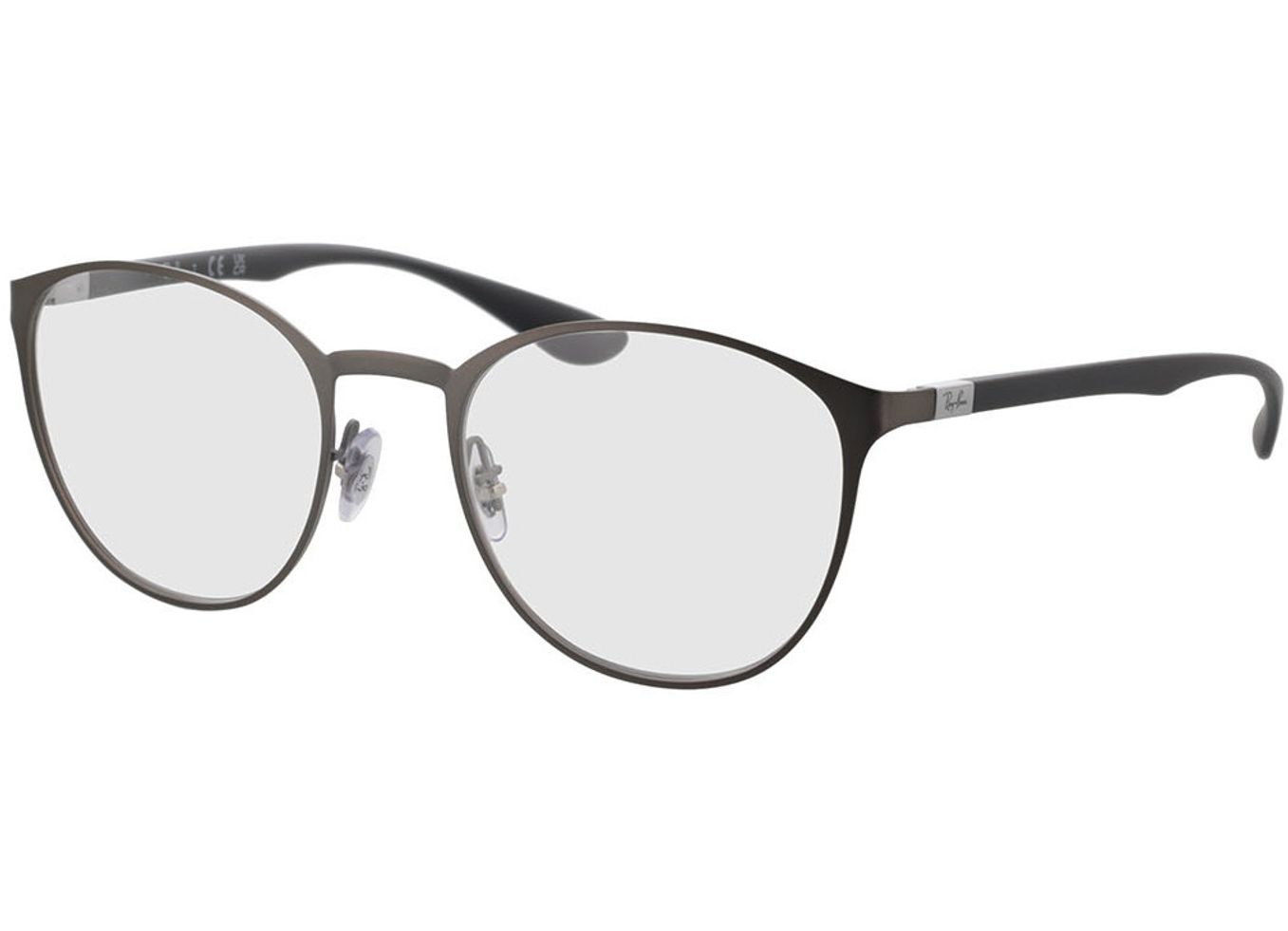 Ray-Ban RX6355 2620 52-20 Brillengestell inkl. Gläser, Damen/Herren, Vollrand, panto von Ray-Ban