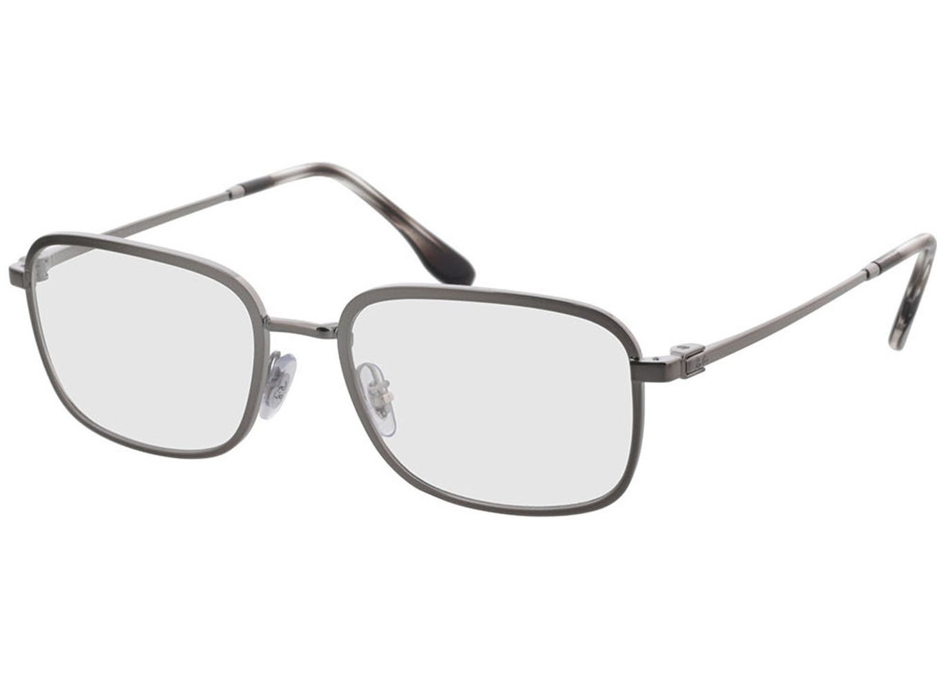 Ray-Ban RX6495 2502 54-19 Brillengestell inkl. Gläser, Herren, Vollrand, Rechteckig von Ray-Ban