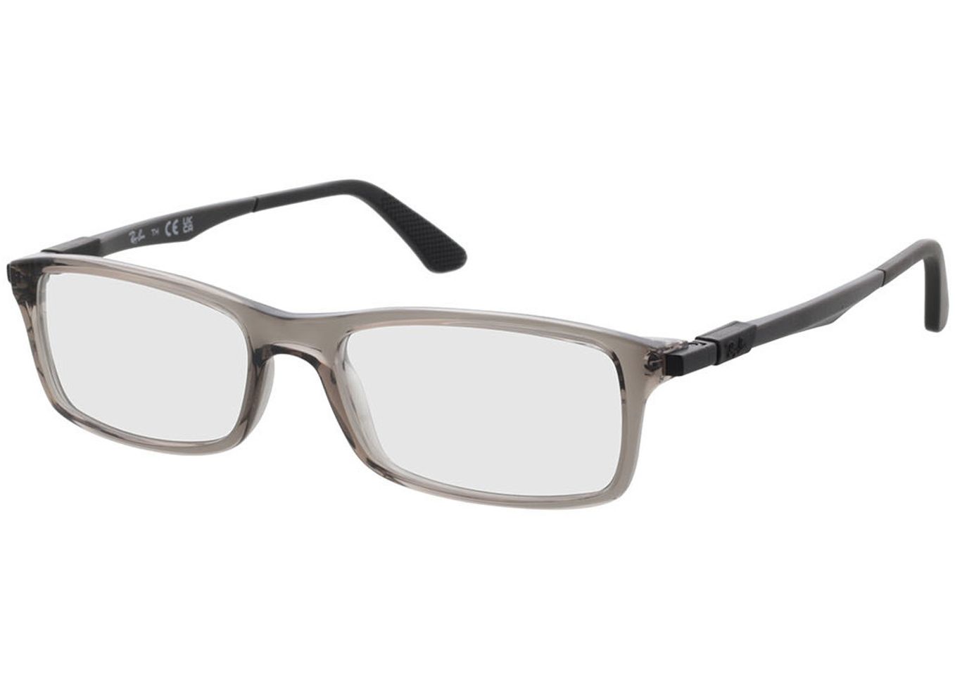 Ray-Ban RX7017 8059 54-17 Brillengestell inkl. Gläser, Damen/Herren, Vollrand, Rechteckig von Ray-Ban