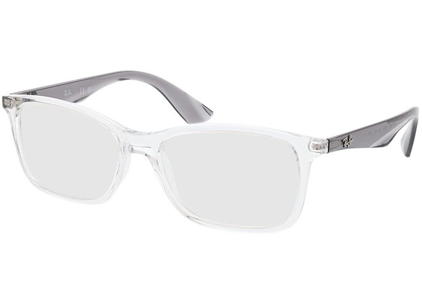 Ray-Ban RX7047 5768 54-17 Brillengestell inkl. Gläser, Herren, Vollrand, Rechteckig von Ray-Ban