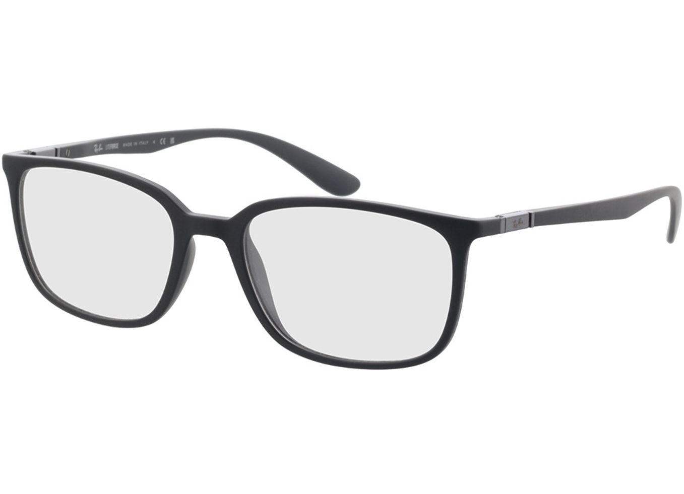 Ray-Ban RX7208 5521 54-18 Brillengestell inkl. Gläser, Damen/Herren, Vollrand, Rechteckig von Ray-Ban