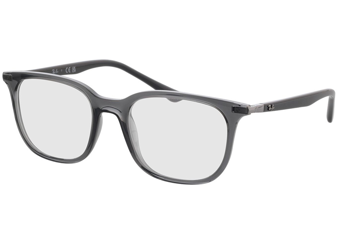 Ray-Ban RX7211 8205 52-19 Brillengestell inkl. Gläser, Damen/Herren, Vollrand, Eckig von Ray-Ban