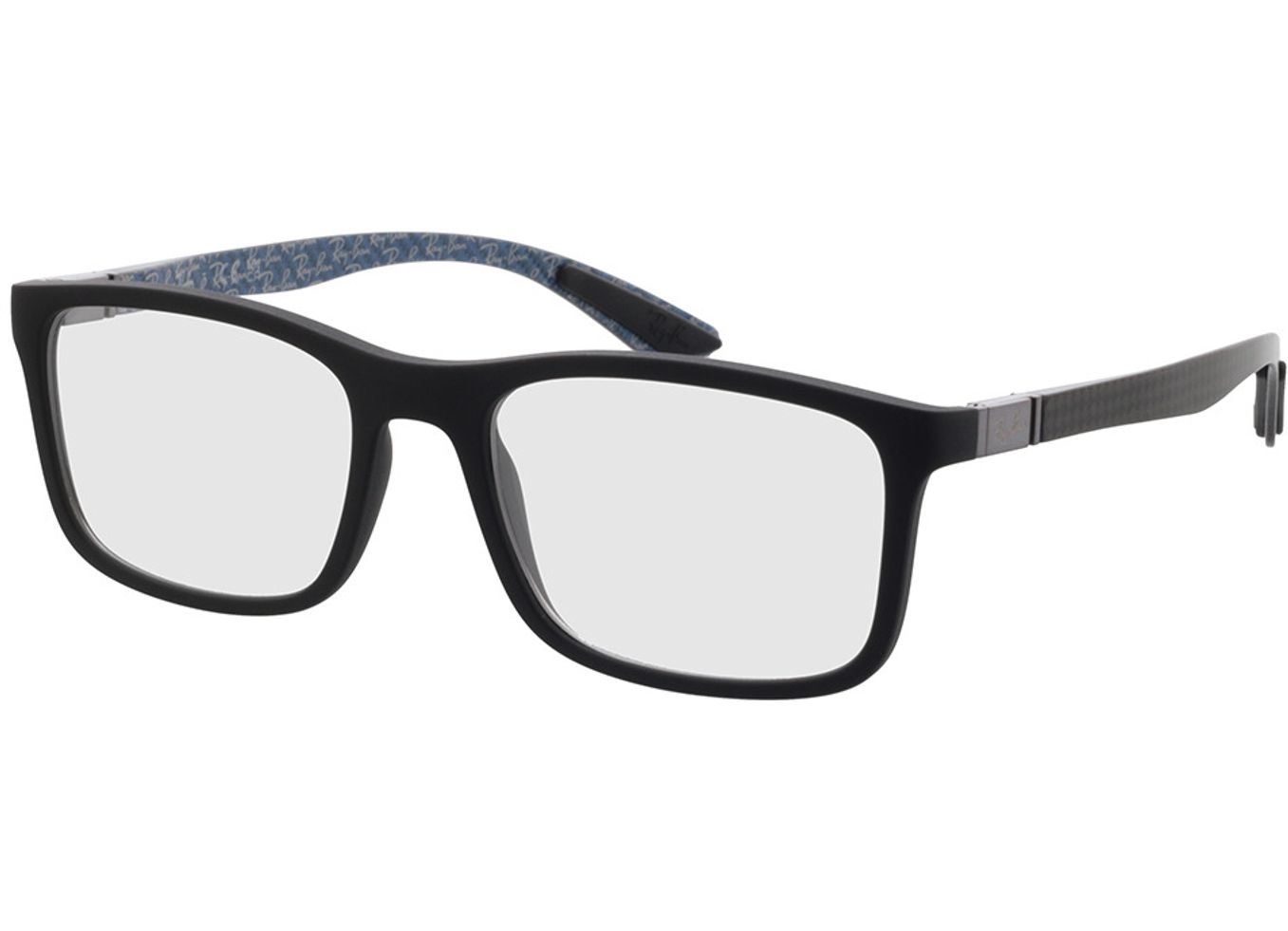 Ray-Ban RX8908 5196 53-18 Brillengestell inkl. Gläser, Damen/Herren, Vollrand, Rechteckig von Ray-Ban