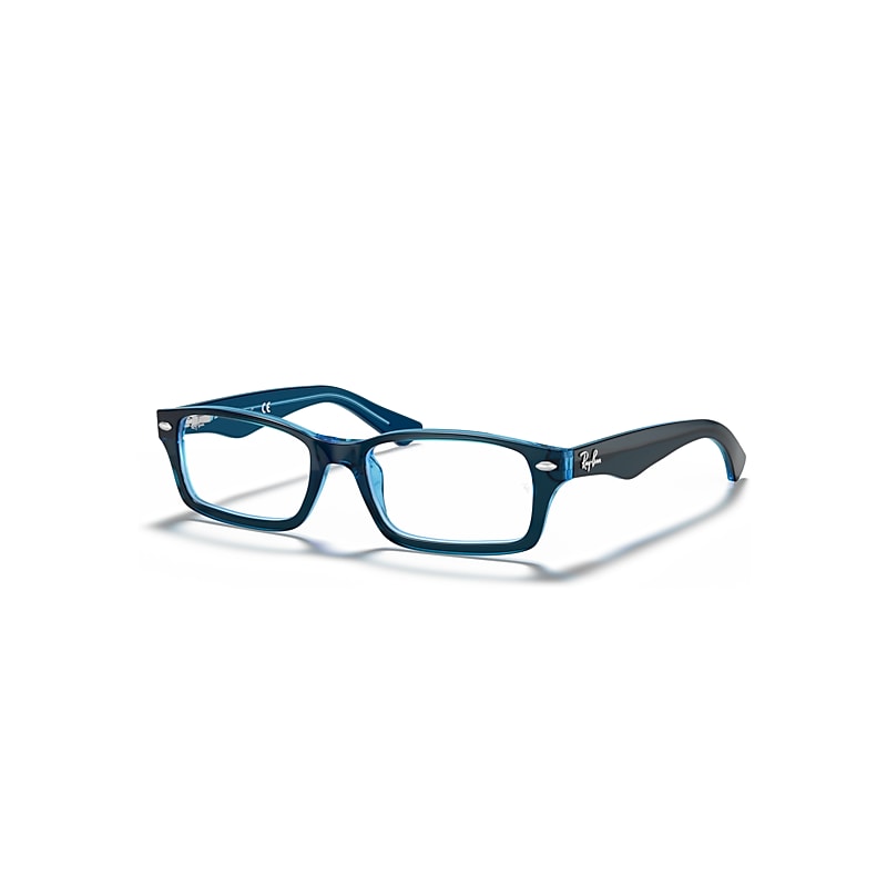 Ray-Ban Rb1530 Optics Kids  Blau Fassung Klar Glas Polarisiert 48-16 von Ray-Ban