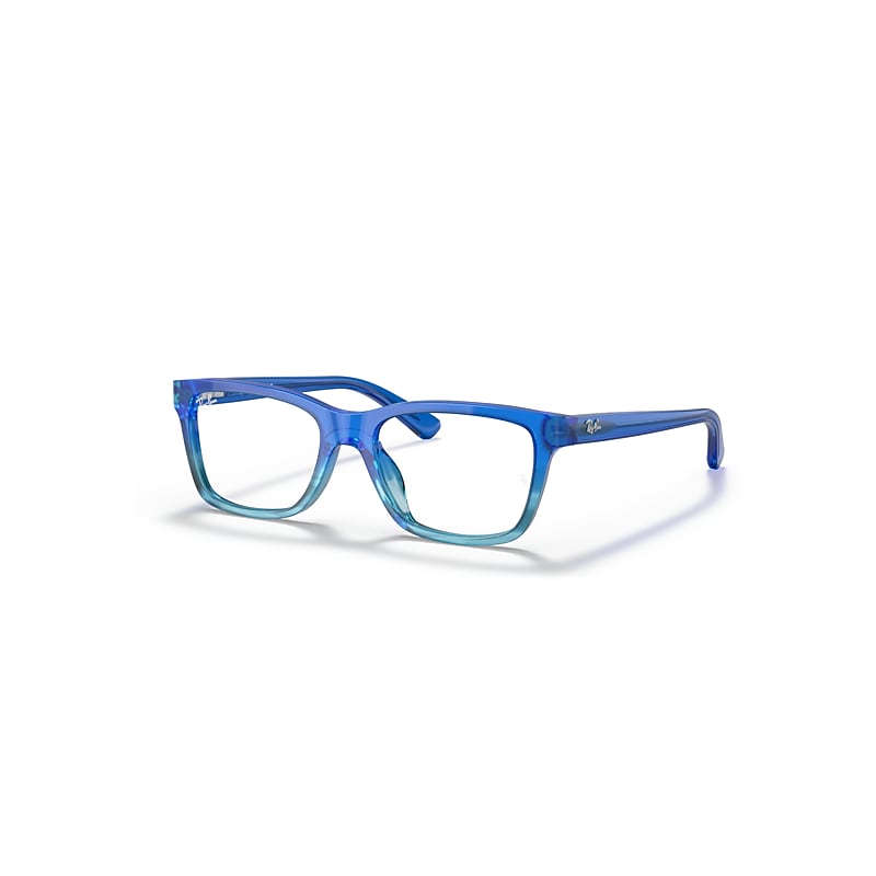 Ray-Ban Rb1536 Optics Kids  Blau Fassung Klar Glas Polarisiert 48-16 von Ray-Ban