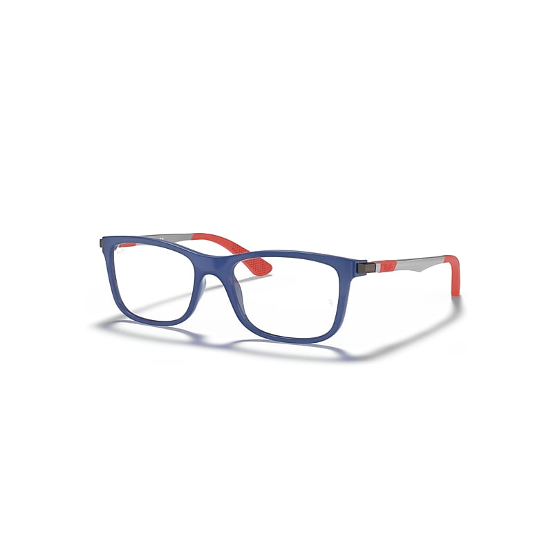 Ray-Ban Rb1549 Optics Kids  Blau Transparent Fassung Demo Gläser Glas Polarisiert 48-16 von Ray-Ban