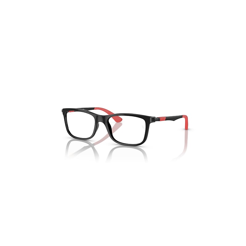 Ray-Ban Rb1549 Optics Kids  Schwarz Fassung Klar Glas Polarisiert 46-16 von Ray-Ban