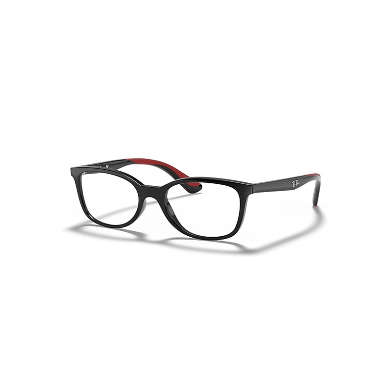 Ray-Ban Rb1586 Optics Kids  Rot Fassung Klar Glas Polarisiert 49-16 von Ray-Ban