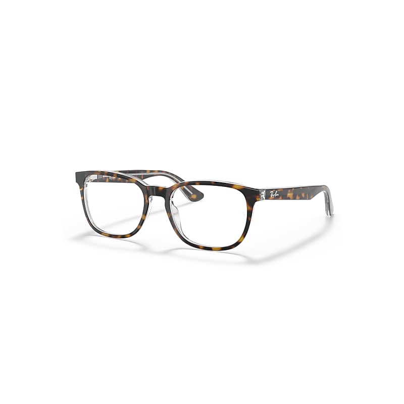 Ray-Ban Rb1592 Optics Kids  Havana Auf Transparent Fassung Klar Glas Polarisiert 48-16 von Ray-Ban