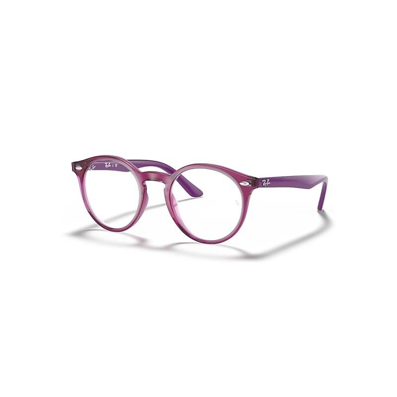 Ray-Ban Rb1594 Optics Kids  Violett Fassung Klar Glas Polarisiert 42-19 von Ray-Ban