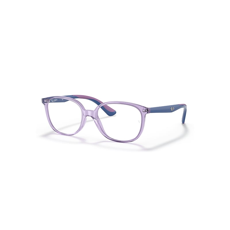 Ray-Ban Rb1598 Optics Kids  Blau Fassung Klar Glas Polarisiert 47-16 von Ray-Ban