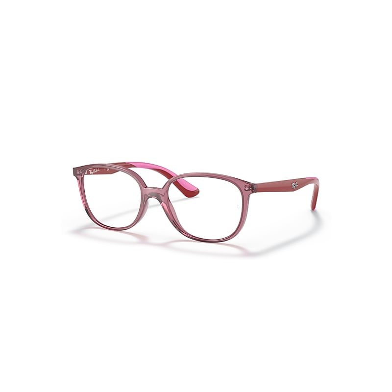 Ray-Ban Rb1598 Optics Kids  Rot Fassung Klar Glas Polarisiert 47-16 von Ray-Ban