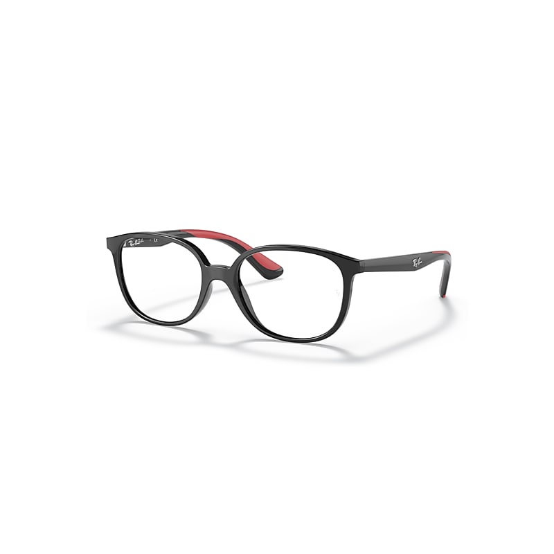 Ray-Ban Rb1598 Optics Kids  Rot Fassung Klar Glas Polarisiert 47-16 von Ray-Ban