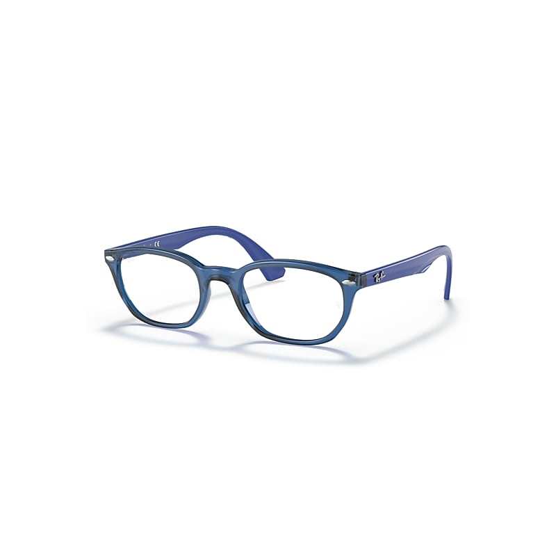 Ray-Ban Rb1599 Optics Kids  Blau Fassung Klar Glas Polarisiert 46-18 von Ray-Ban