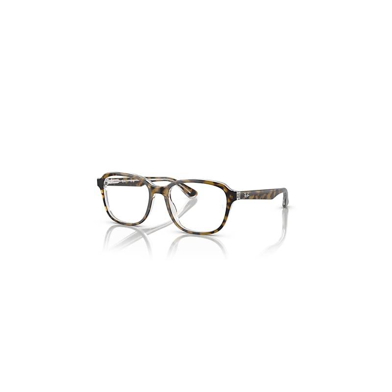 Ray-Ban Rb1627 Optics Kids  Havana Auf Transparent Fassung Klar Glas Polarisiert 46-16 von Ray-Ban