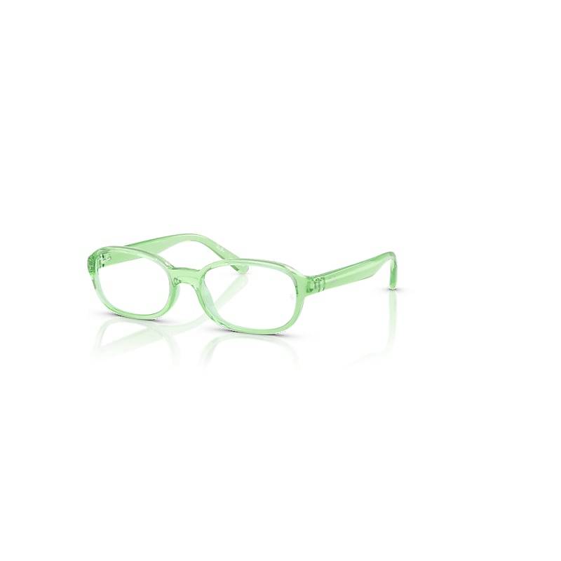 Ray-Ban Rb1904 Optics Kids Bio-based  Transparent Grün Fassung Klar Glas Polarisiert 46-15 von Ray-Ban