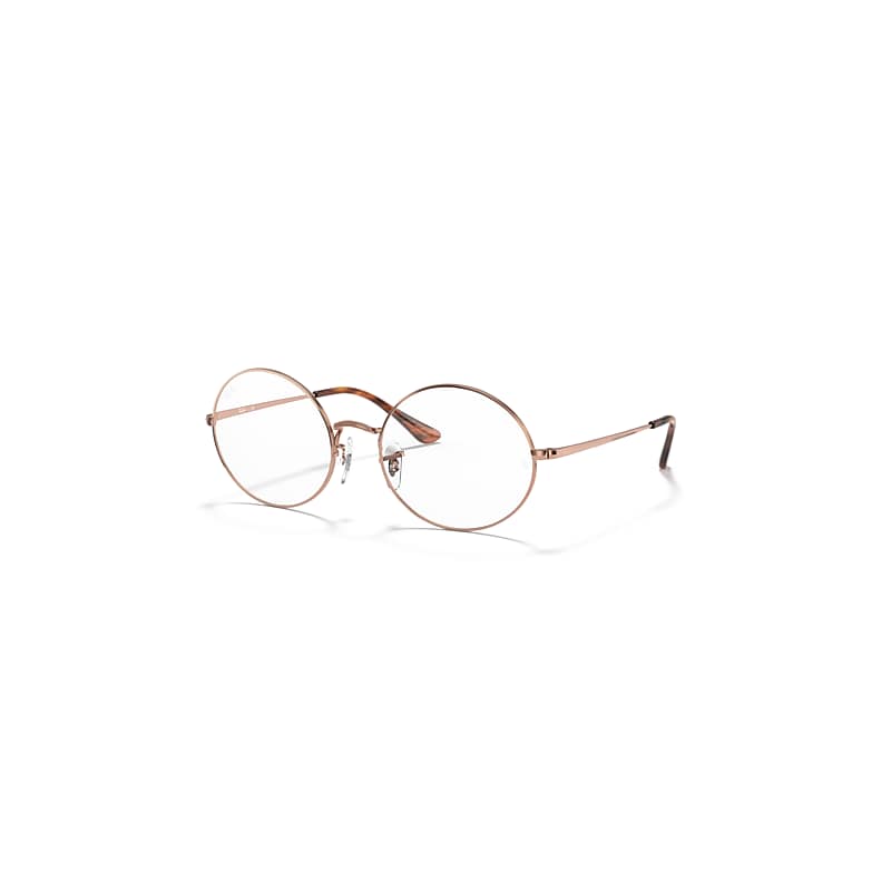 Ray-Ban Rb1970v Oval  Bronze-kupfer Fassung Klar Glas 54-19 von Ray-Ban