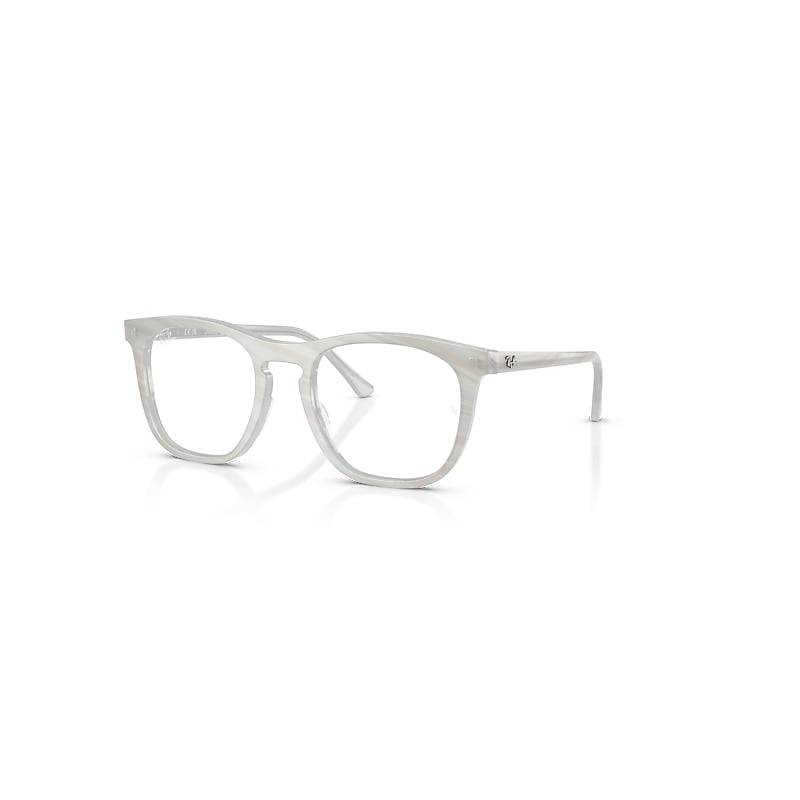 Ray-Ban Rb2210v Optics Change  Hellblau Gestreift Selbsttönend Fassung Klar Glas Polarisiert 53-21 von Ray-Ban