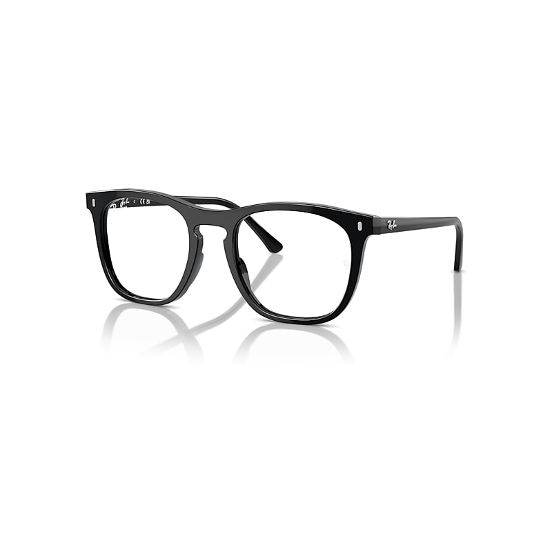 Ray-Ban Rb2210v Optics  Schwarz Fassung Klar Glas Polarisiert 53-21 von Ray-Ban