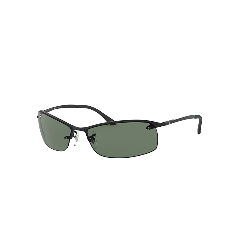 Ray-Ban Rb3183 Sonnenbrillen Schwarz Fassung Grün Glas 63-15 von Ray-Ban