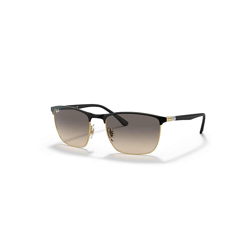 Ray-Ban Rb3686 Sonnenbrillen Schwarz Fassung Grau Glas 57-19 von Ray-Ban