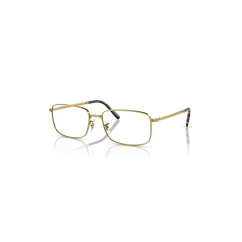 Ray-Ban Rb3717 Optics  Gold Fassung Klar Glas Polarisiert 57-18 von Ray-Ban