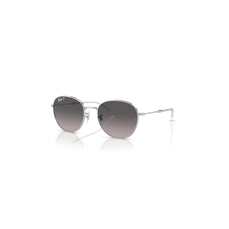 Ray-Ban Rb3809 Sonnenbrillen Silber Fassung Grau Glas Polarisiert 53-20 von Ray-Ban