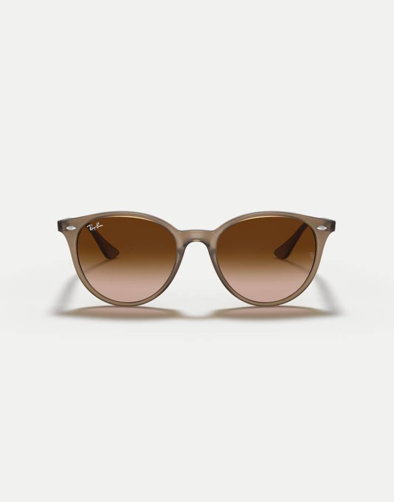 Ray-Ban - Rb4305 Phantos - Sonnenbrille in Beige mit braunen Gläsern-Neutral von Ray-Ban
