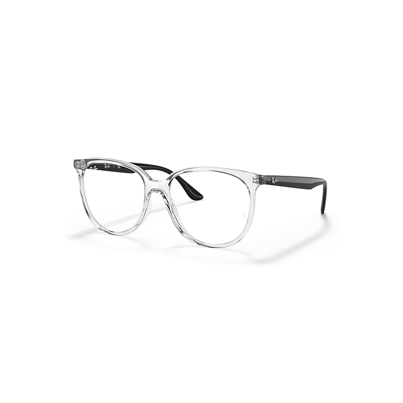 Ray-Ban Rb4378v Optics  Schwarz Fassung Klar Glas Polarisiert 52-16 von Ray-Ban