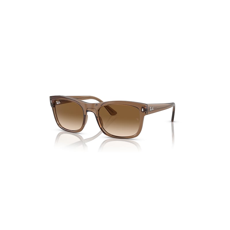 Ray-Ban Rb4428 Sonnenbrillen Hellbraun Transparent Fassung Braun Glas 56-21 von Ray-Ban