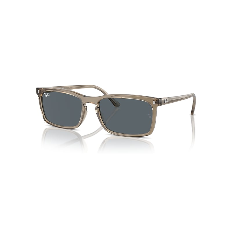 Ray-Ban Rb4435 Sonnenbrillen Braun Transparent Fassung Blau Glas 56-18 von Ray-Ban