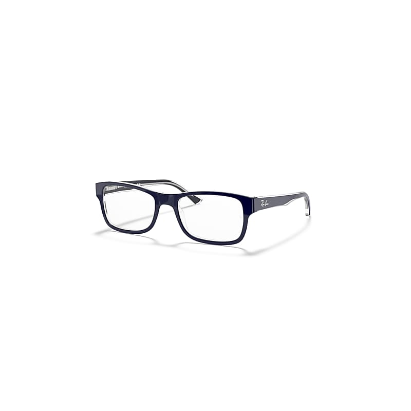 Ray-Ban Rb5268 Optics  Blau Fassung Klar Glas Polarisiert 55-18 von Ray-Ban