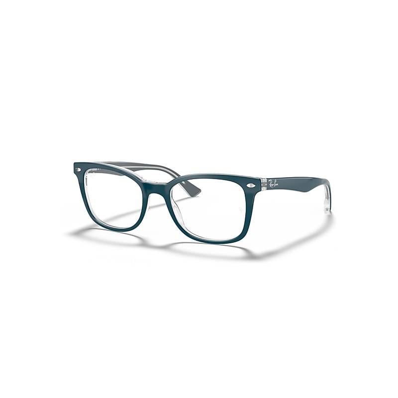 Ray-Ban Rb5285 Optics  Blau Fassung Klar Glas Polarisiert 53-19 von Ray-Ban