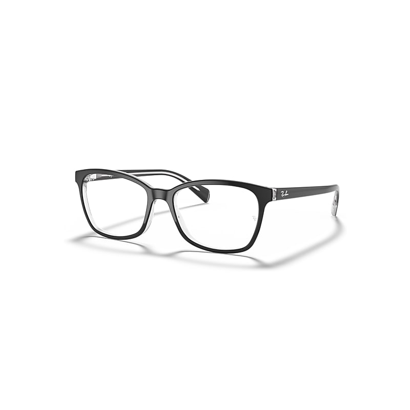 Ray-Ban Rb5362 Optics  Schwarz Fassung Klar Glas Polarisiert 54-17 von Ray-Ban