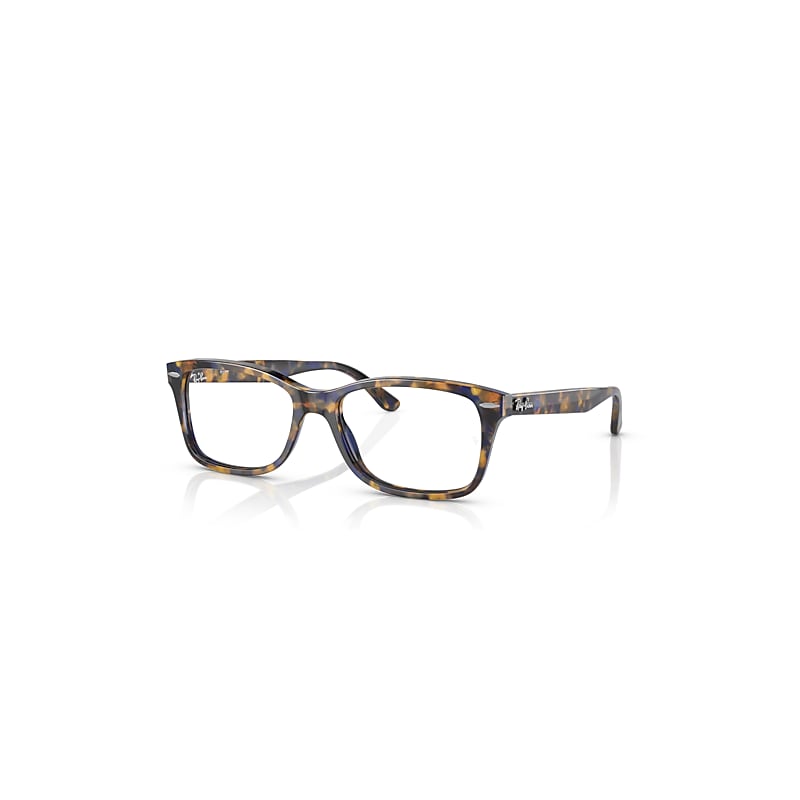 Ray-Ban Rb5428 Optics  Gelb & Blau Havana Fassung Klar Glas Polarisiert 50-17 von Ray-Ban