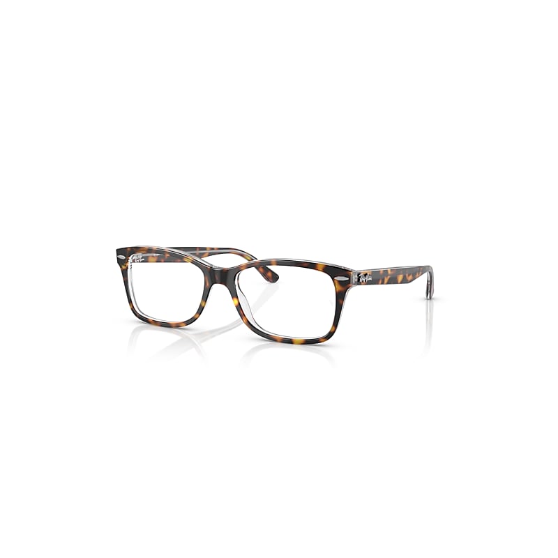 Ray-Ban Rb5428 Optics  Havana Auf Transparent Fassung Klar Glas Polarisiert 55-17 von Ray-Ban