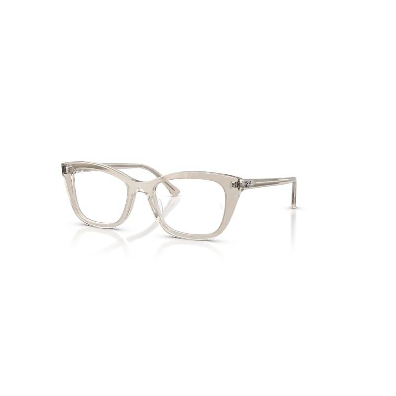 Ray-Ban Rb5433 Optics Change  Graue Wellen Selbsttönend Fassung Klar Glas Polarisiert 52-19 von Ray-Ban