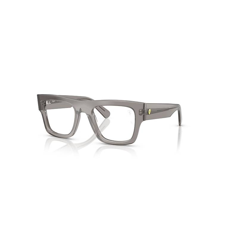 Ray-Ban Rb5517m Optics Scuderia Ferrari Collection  Opalgrau Fassung Klar Glas Polarisiert 51-21 von Ray-Ban