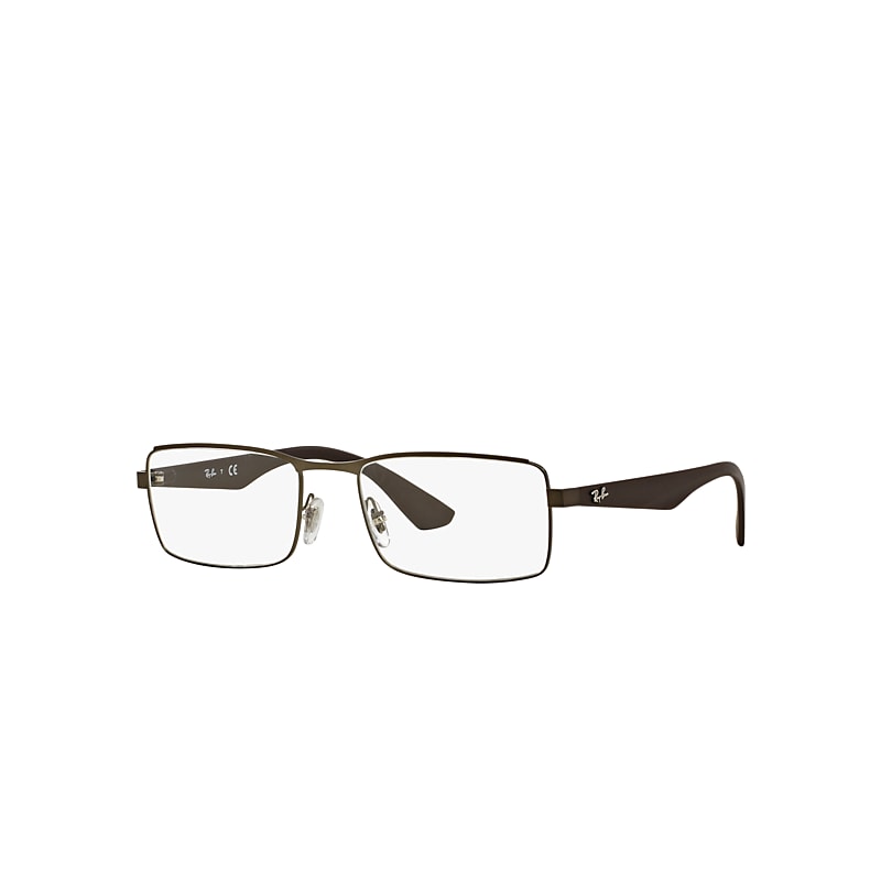 Ray-Ban Rb6332  Braun Fassung Klar Glas Polarisiert 55-18 von Ray-Ban