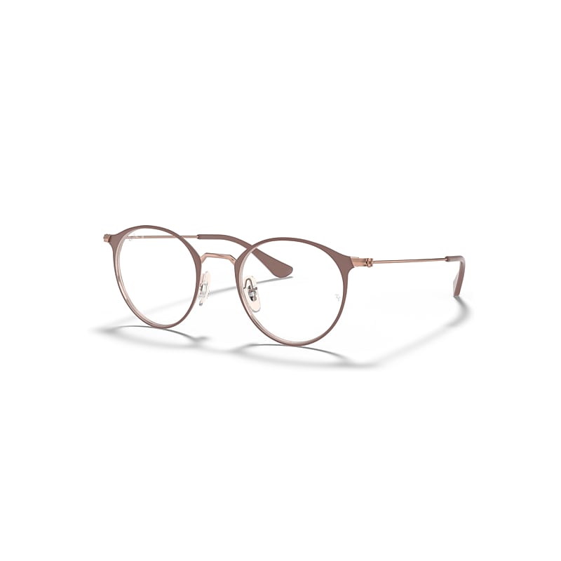 Ray-Ban Rb6378 Optics  Bronze-kupfer Fassung Klar Glas Polarisiert 49-21 von Ray-Ban