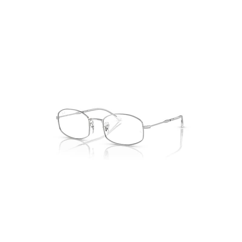 Ray-Ban Rb6510 Optics  Silber Fassung Klar Glas Polarisiert 50-20 von Ray-Ban