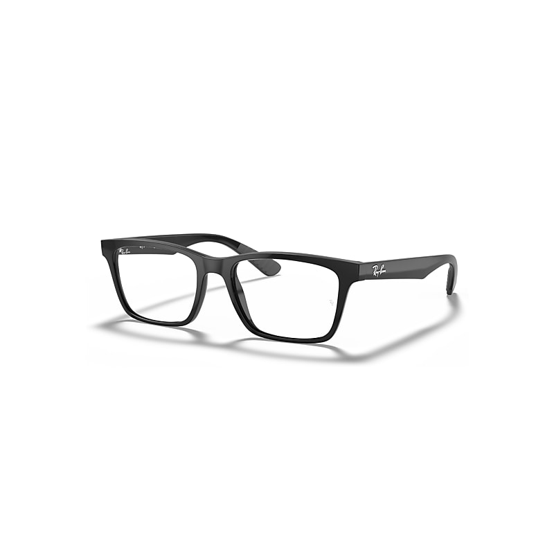 Ray-Ban Rb7025 Optics  Schwarz Fassung Klar Glas Polarisiert 57-17 von Ray-Ban