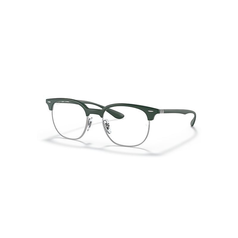 Ray-Ban Rb7186 Optics  Grün Fassung Klar Glas 51-19 von Ray-Ban