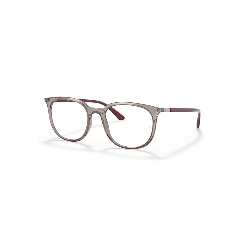 Ray-Ban Rb7190 Optics  Bordeaux Fassung Klar Glas Polarisiert 51-19 von Ray-Ban