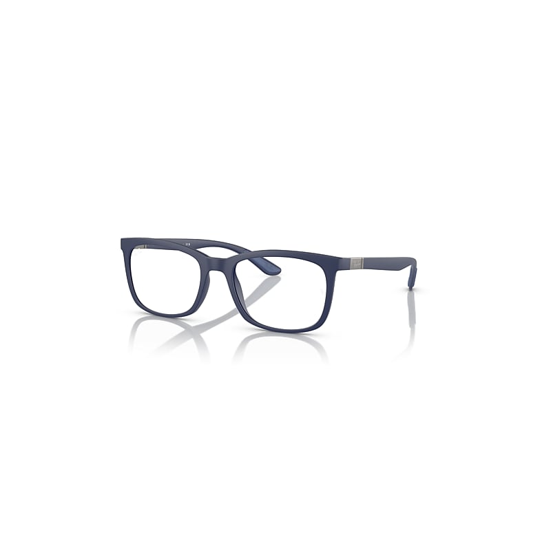 Ray-Ban Rb7230 Optics  Sand Blau Fassung Klar Glas Polarisiert 54-19 von Ray-Ban