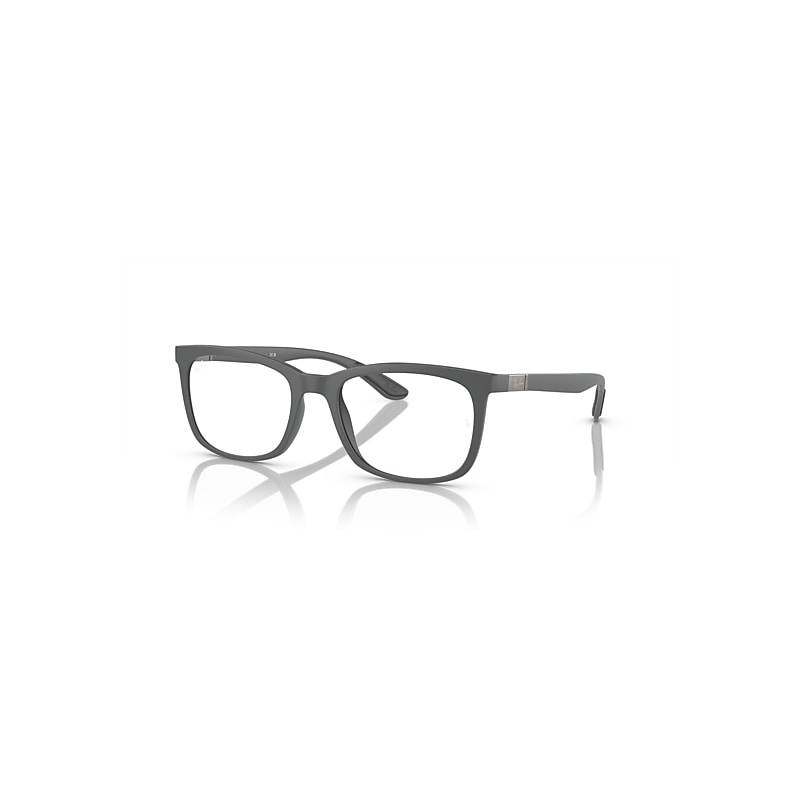 Ray-Ban Rb7230 Optics  Sand Grau Fassung Klar Glas Polarisiert 52-19 von Ray-Ban