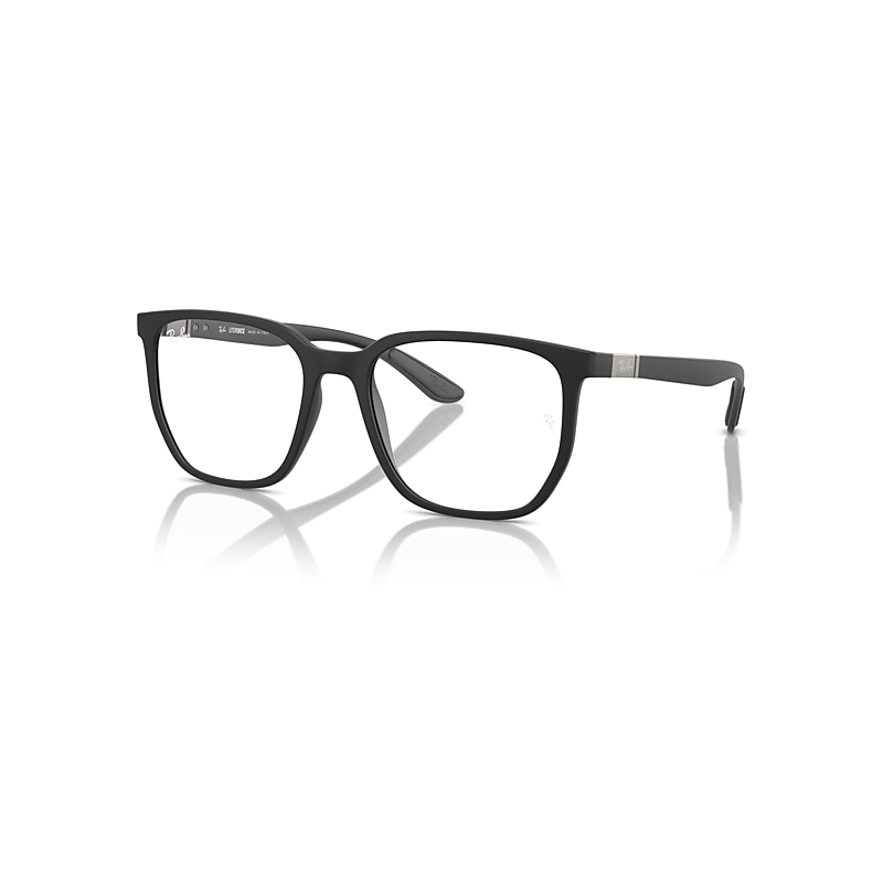 Ray-Ban Rb7235 Optics  Sand Schwarz Fassung Klar Glas Polarisiert 53-19 von Ray-Ban